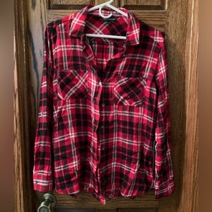 Rock & Republic Long Sleeve plaid flannel